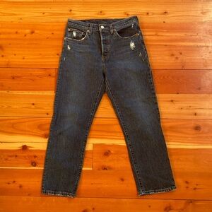 Levi’s 501 dark wash